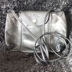 Longchamp Metallic Crossbody Bag